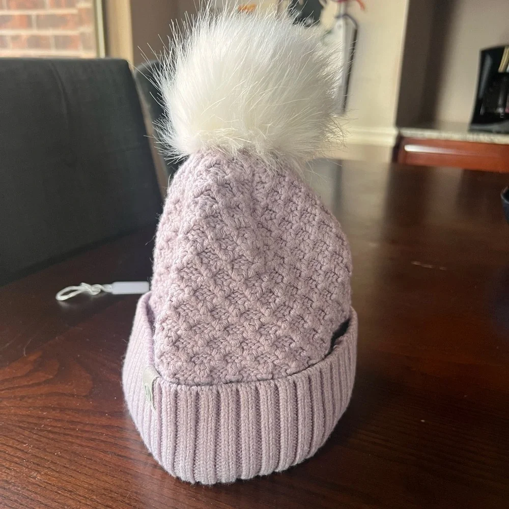 Lululemon cold weather Pom-Pom beanie, lavender